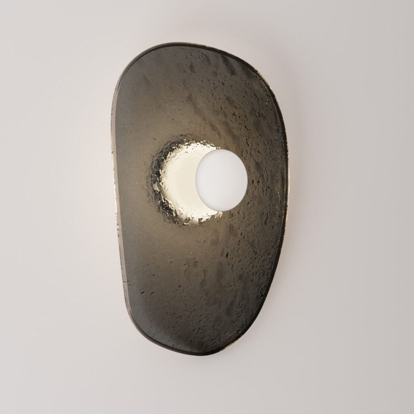 Isle Sconce Tall Grey & Shoji White